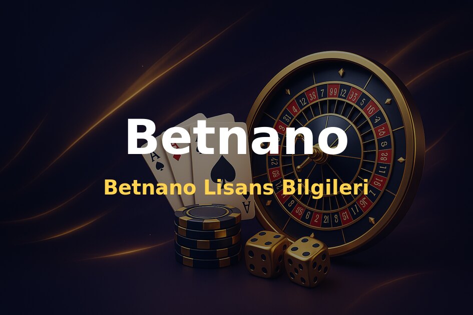 Betnano Lisans Bilgileri - Betnano
